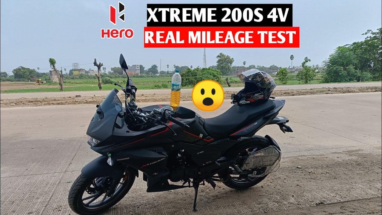 Bs6 E20 Hero Xtreme 200S 4V Real Mileage Test | Average Mileage 😓