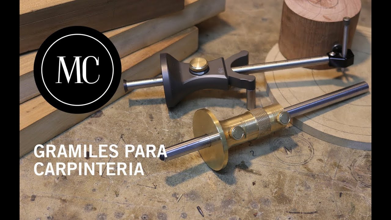 Gramiles para carpinteria de Banggood.