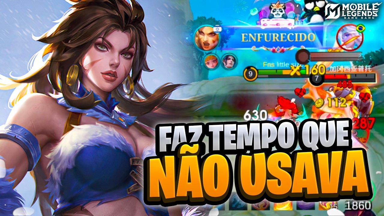 FAZ TEMPO QUE EU NÃO USAVA A VELHA MASHA NA JUNGLE