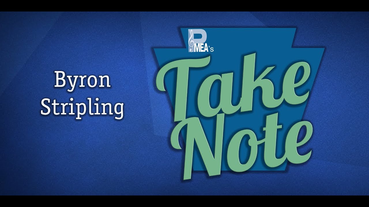 PMEA's Take Note: 1/21/21 - Byron Stripling, Principal Pops Conductor, Pittsburgh Symphony Orchestra