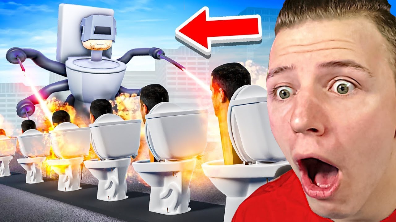 Ich BESIEGE die Skibidi Toilet ARMEE (Tower Defense)