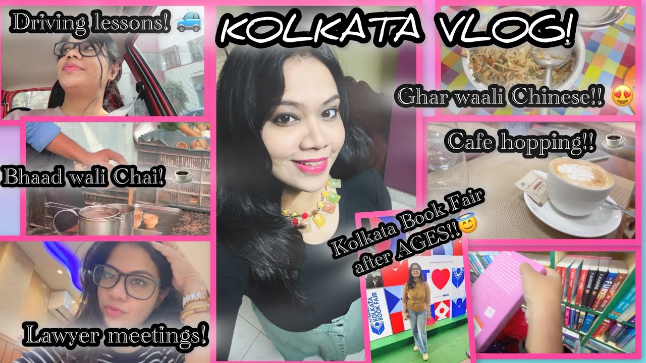 A *BUSY* WEEKEND IN MY LIFE | Book fair, Driving lessons, Cafe hopping, lawyer meetings