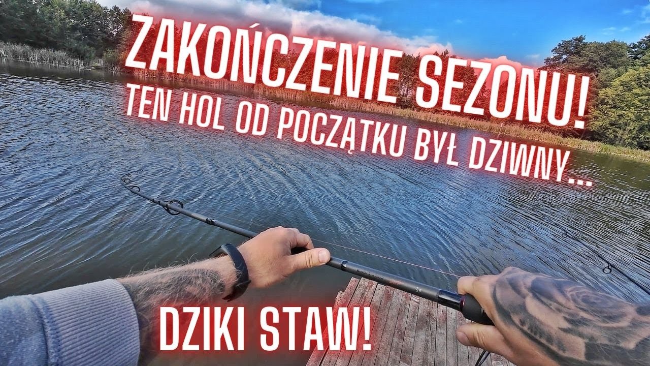 Miały być KARPIE a były... 🐟 Ostatnia DOBA w tym sezonie! 🎣🔥 Dziki Staw Zakrzewek! #karpiowanie