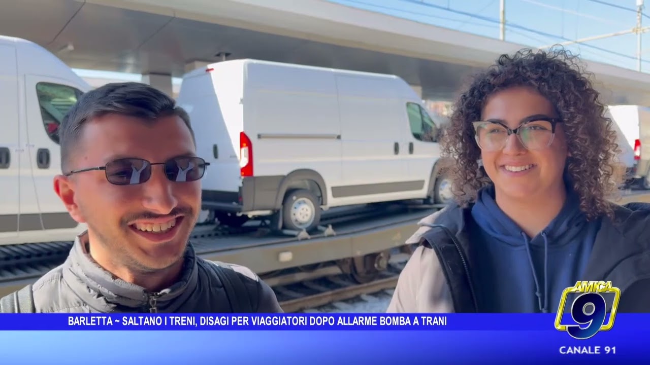 Barletta – Saltano i treni, disagi per viaggiatori dopo allarme bomba a Trani