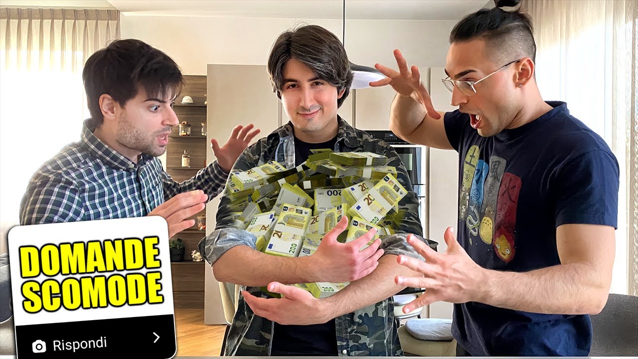 Domande SCOMODE con Tube e Blazi 😱 Cosa faresti per 1 MILIONE di euro? 👀  w/@Tuberanza @Blaziken68x