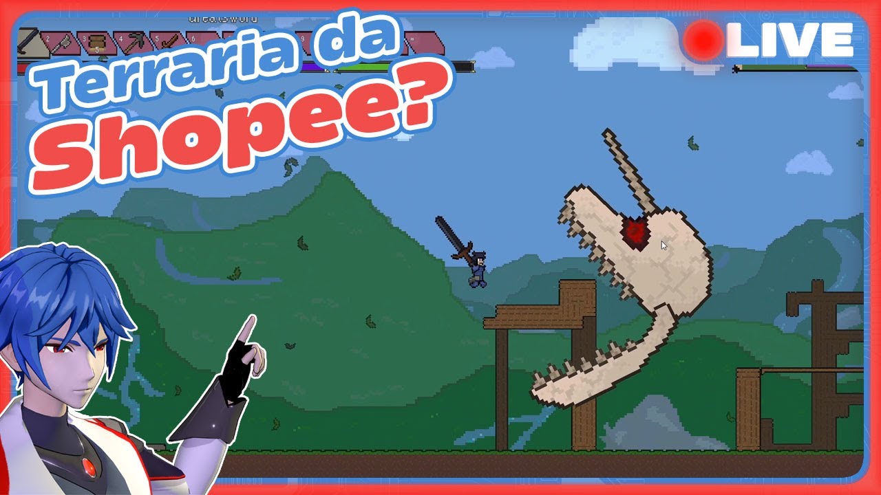 NÓS TEMOS TERRARIA EM CASA... - BONELORDS [Vtuber BR]