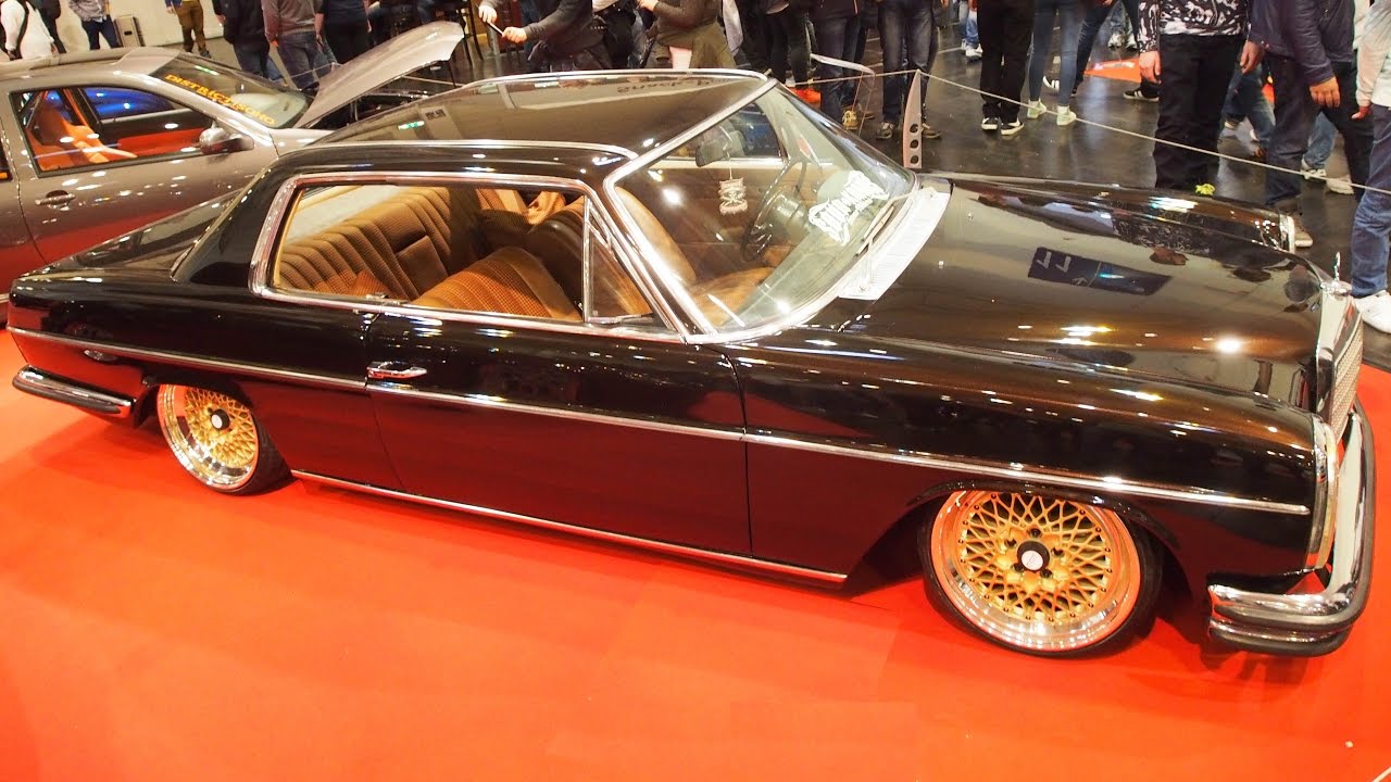 Mercedes-Benz W114 Coupe 280 CE 1972 Tuning 185 ps, 3-teilige BBS E50 7,5j 9j x R17, Chrome & Polish