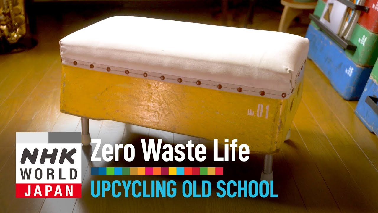 Upcycling Old School - Zero Waste Life