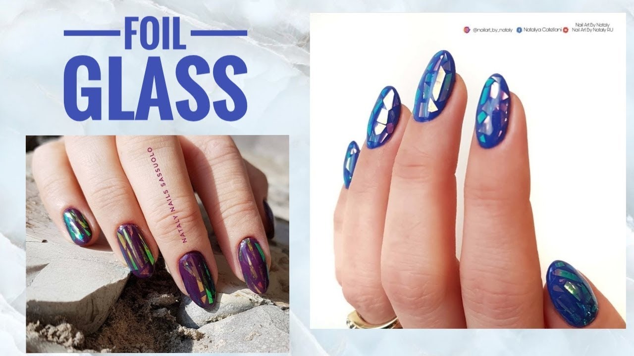 MAGIA DI FOIL GLASS • 4 TECNICHE COME  APPLICARE I FOIL GLASS