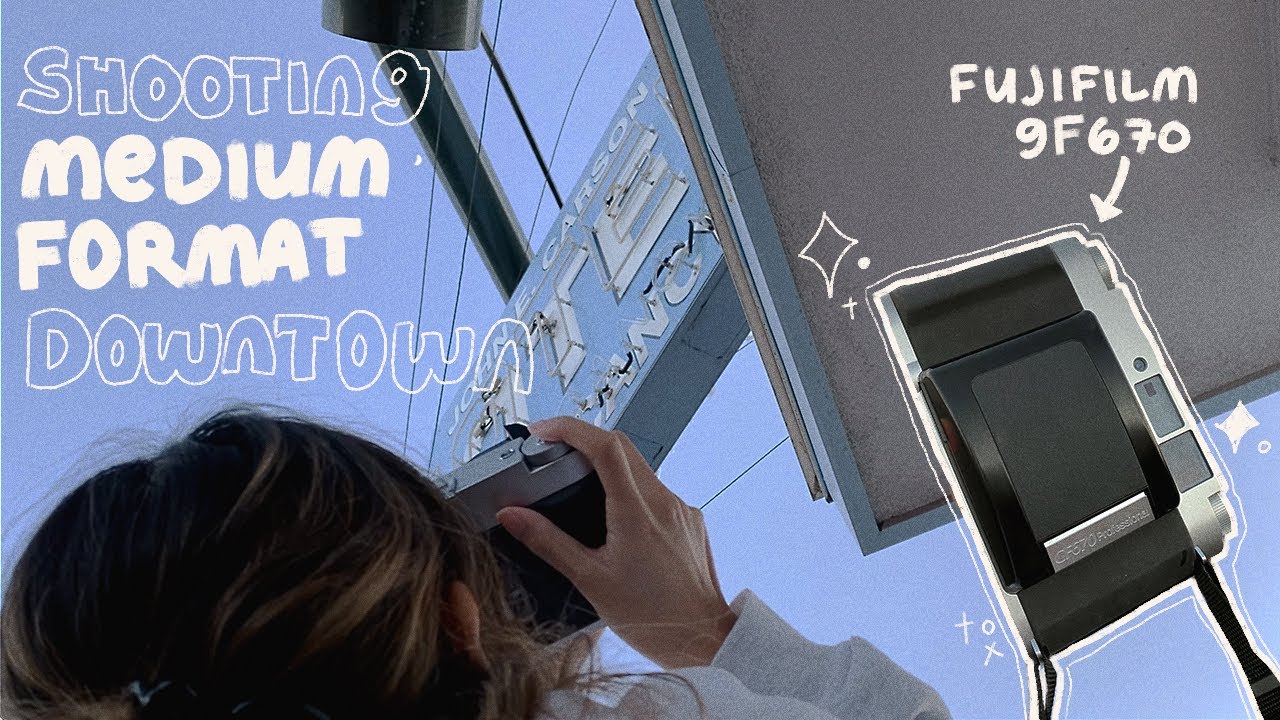 Shooting Medium Format Downtown 📷🎞️ Fujifilm GF670