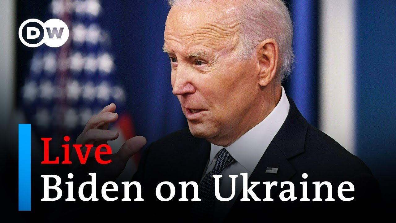 Watch live: US President Joe Biden on support for Ukraine | DW news