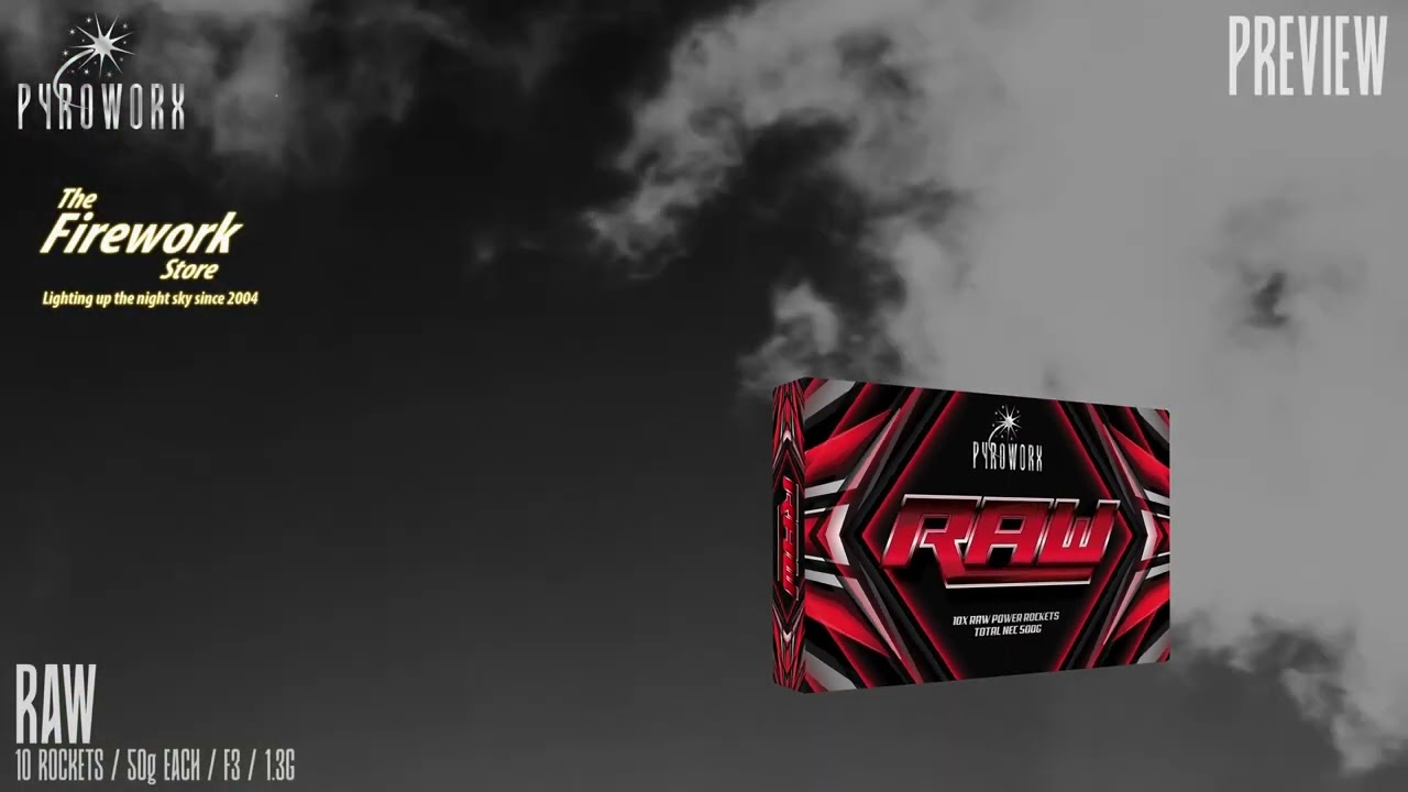 Raw rockets from Pyroworx