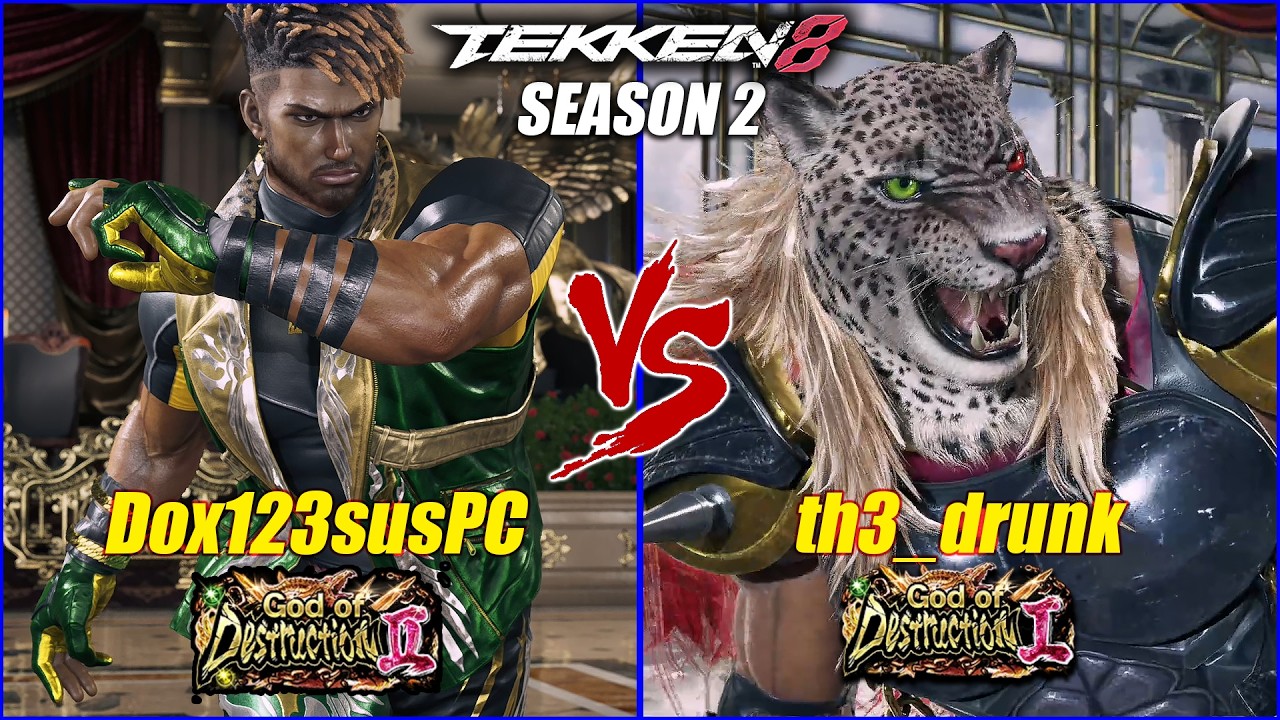 TEKKEN 8 • Eddy (Dox123susPC) vs Armor King (th3_drunk) • Gameplay [ SEASON 2 ] Online Rank Match