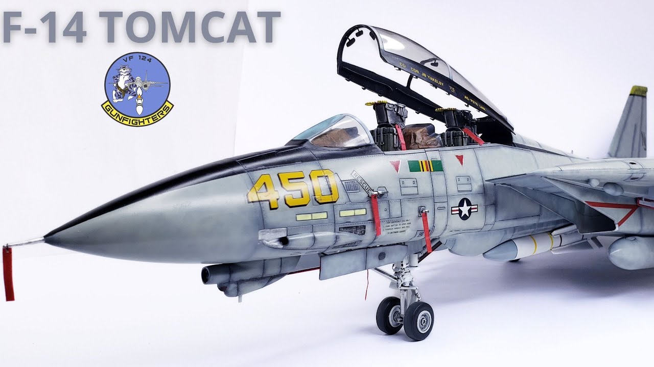 F 14 TOMCAT | REVELL  1/32 | TOP GUN | AIRCRAFT MODEL
