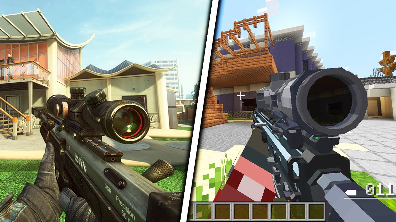 I Remade Call Of Duty in Minecraft