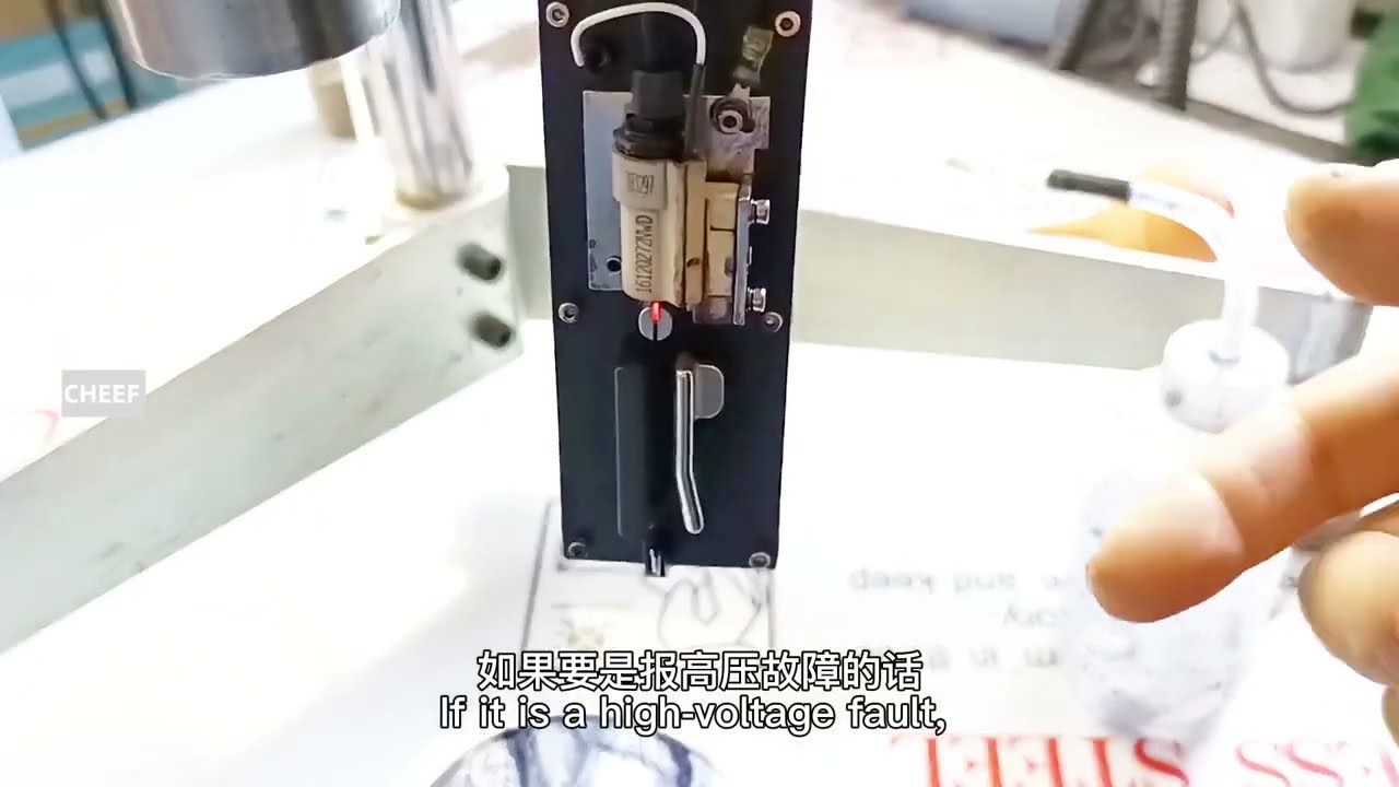 Willett 620 machine: high voltage fault - recovery fault - charging fault - phase threshold fault
