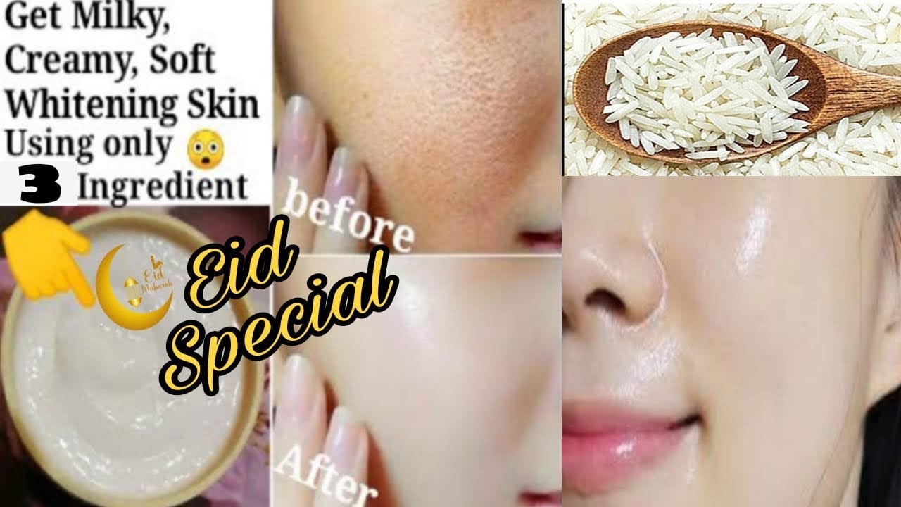Eid Special Remedy For Glowing and Fareness Skin | Instant Face Glowing Scrub only 3 ingredients
