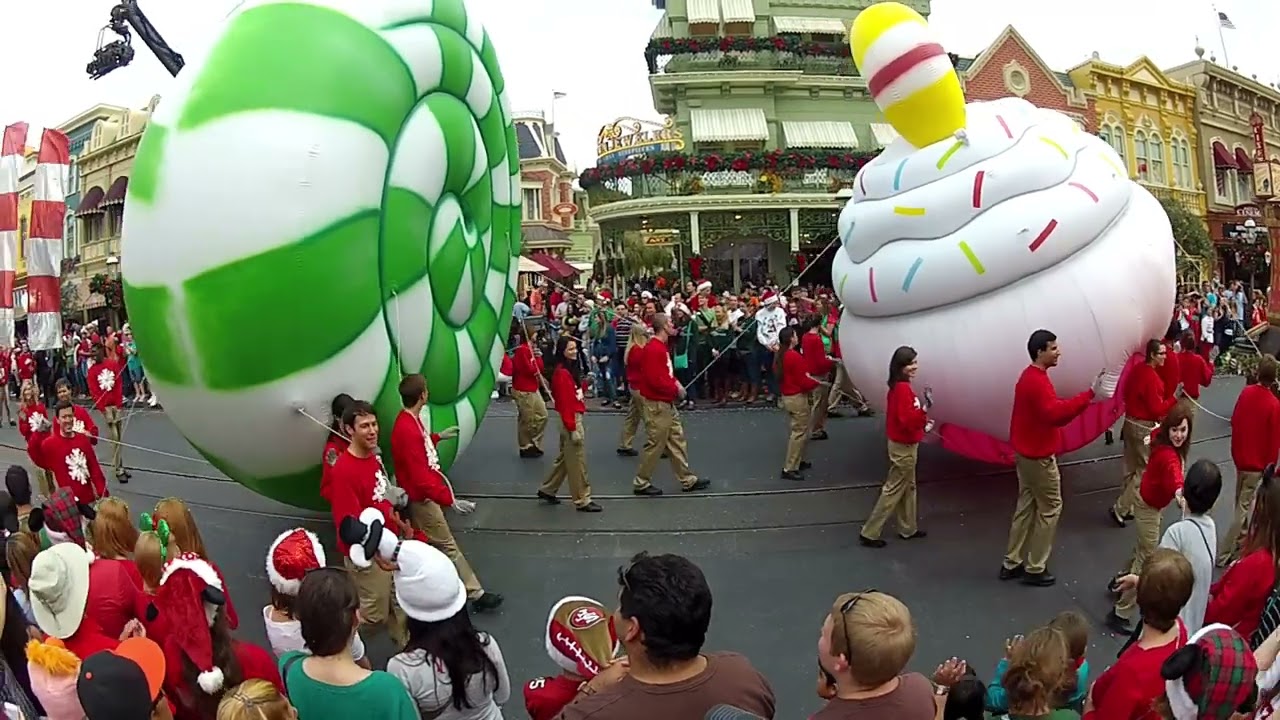 Magic Kingdom Christmas Day Parade Taping Disney Parks ABC