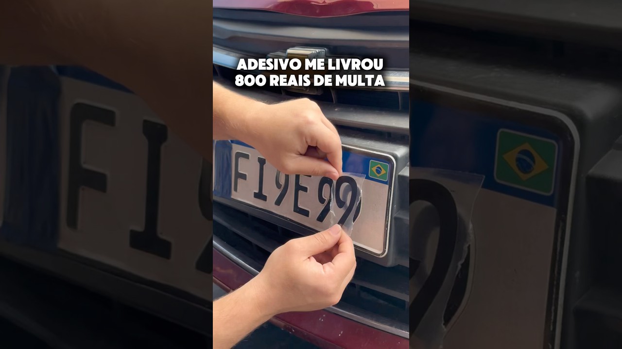 Adesivo anti-radar, me salvou de uma multa ?!