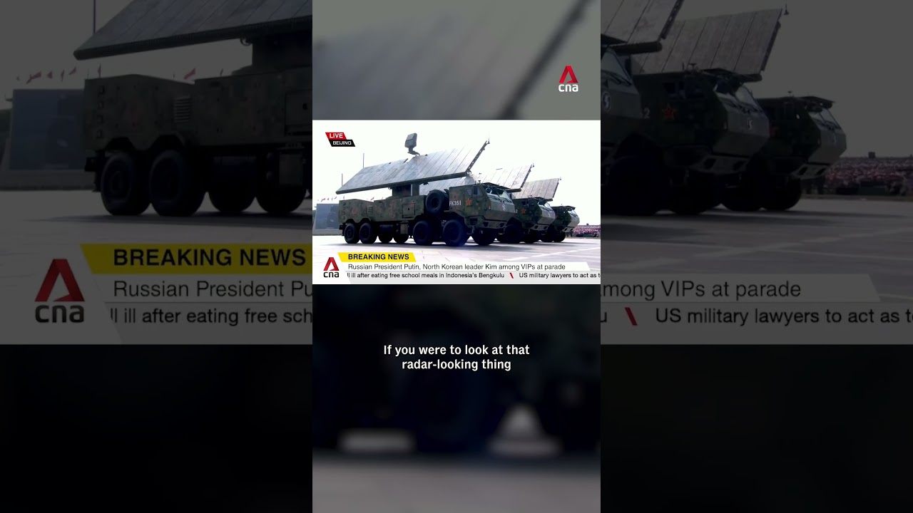 China unveils new missiles, anti-drone weapons at its Victory Day parade