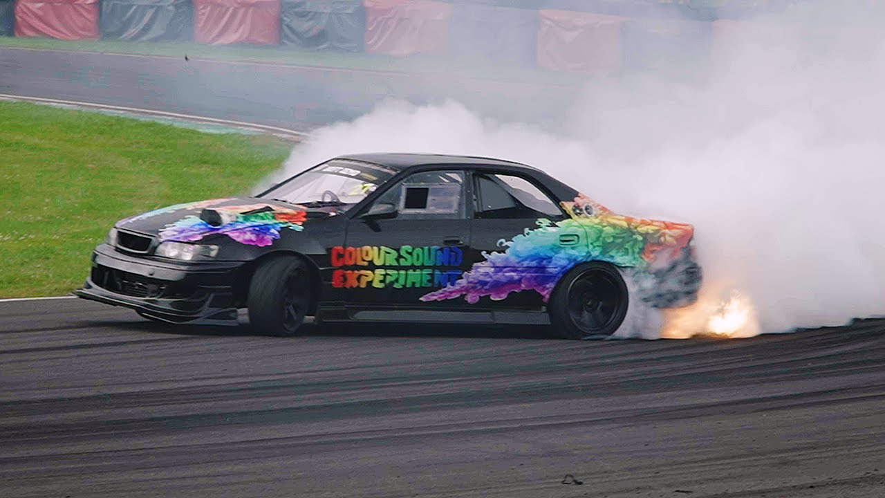 Castle Combe Crashes Spins Drifting Racing Action Day