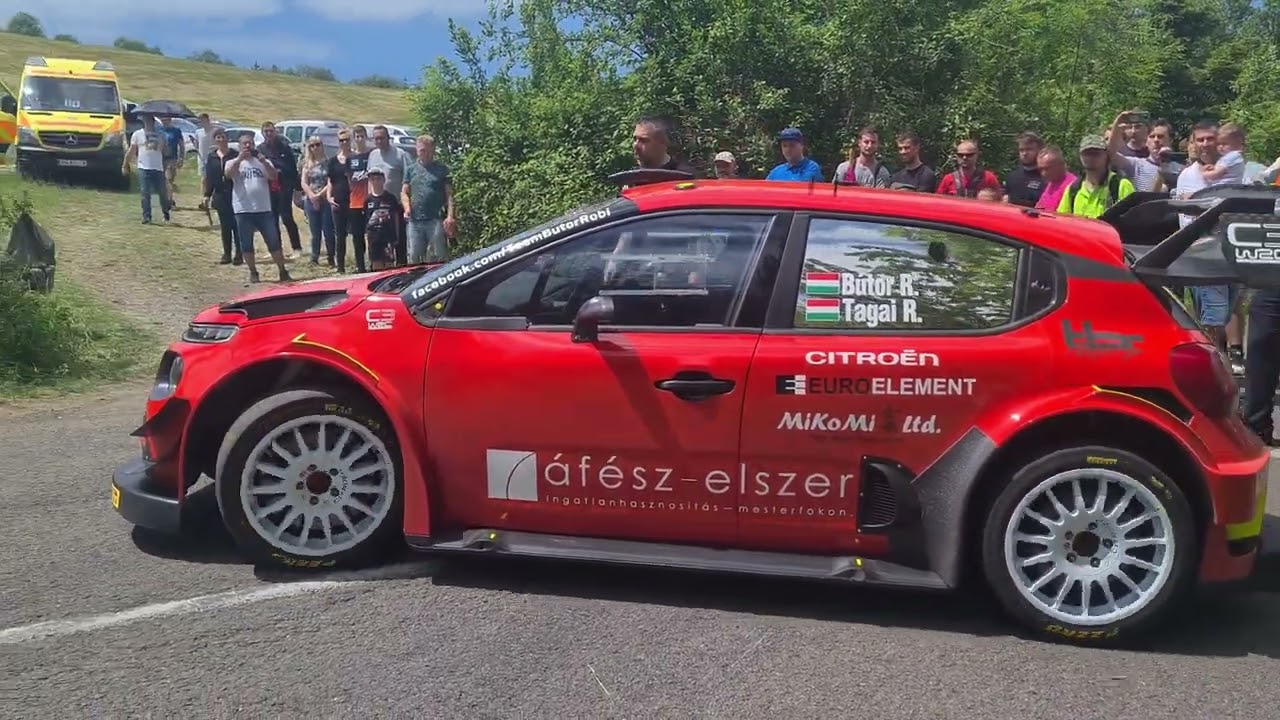 Citroën C3 WRC Bútor Robi teszt Cered 2022 (+ Jana) I 4K