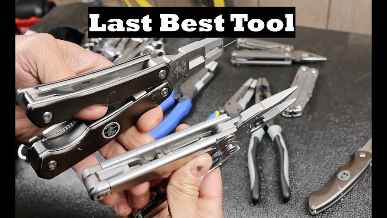 The Discontinued Klein (Leatherman) Electrician's Hybrid Plier Multitool. Probably a good thing.