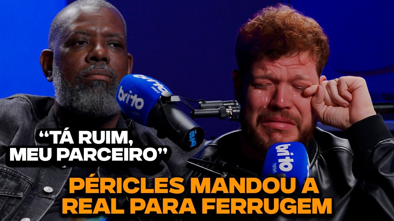 P&Eacute;RICLES foi sincero com o FERRUGEM: 
