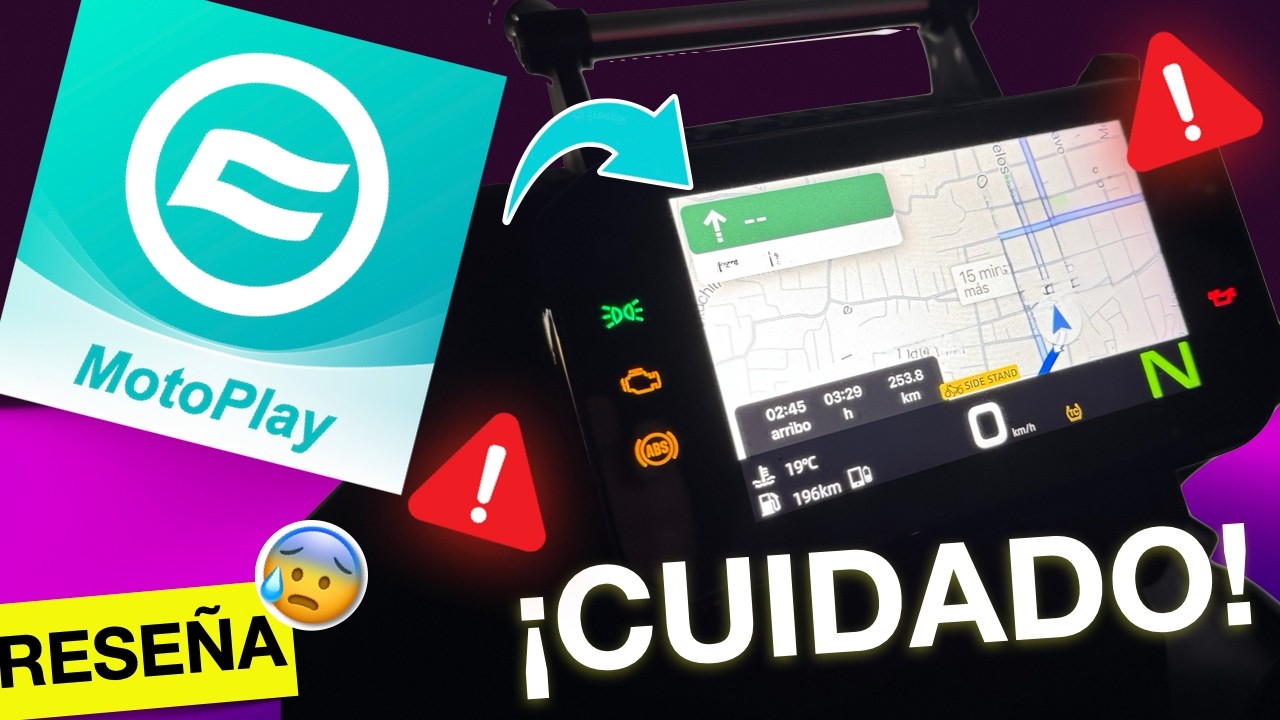 🚨 &iexcl;CUIDADO AL USAR MOTOPLAY! #cfmoto