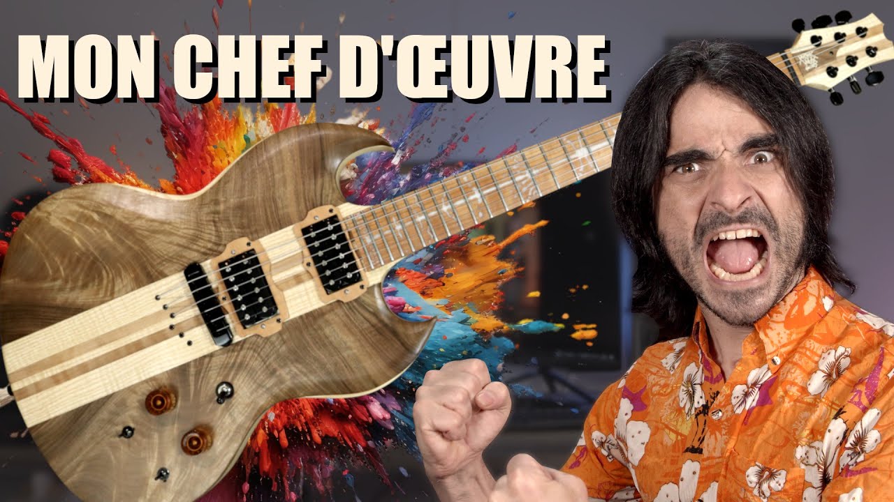 Mieux qu'une Gibson SG : La VoloX SV ! Fabrication guitare électrique française