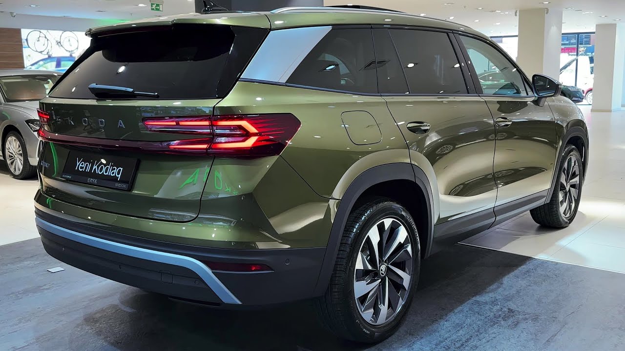 Skoda Kodiaq 2025 - Детали экстерьера и интерьера