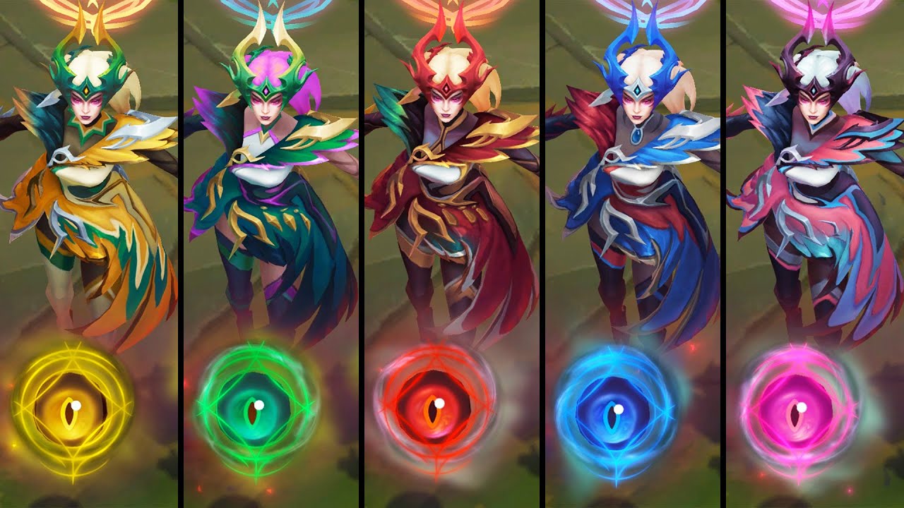 Updated Coven Syndra Chromas (League of Legends)