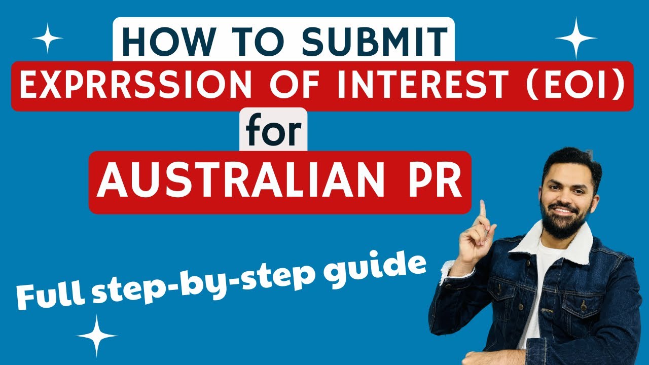 How to submit an EOI for Australia| EOI for Australian PR | EOI full process #information #guide