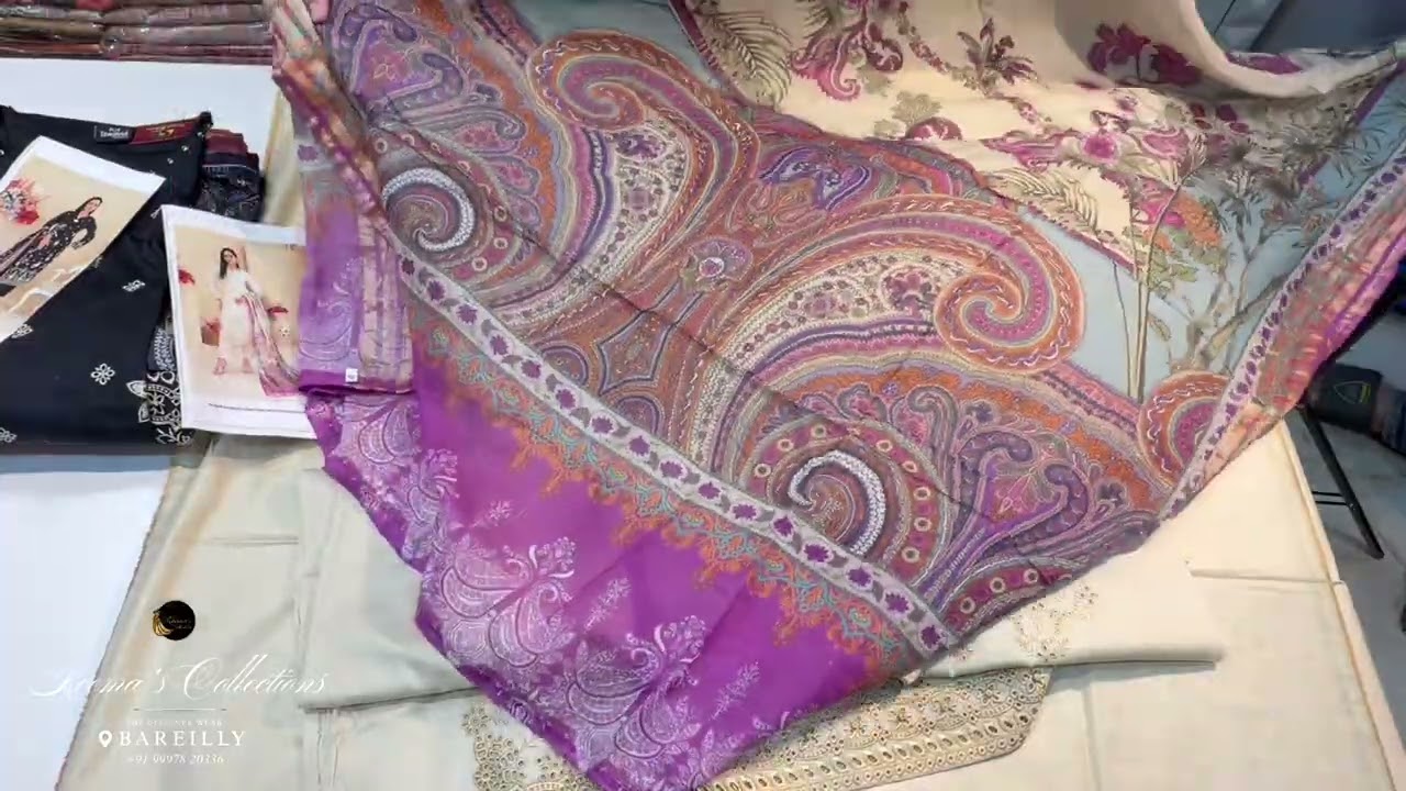 Tawakkal fancy Embroidered Lawn Suits with designer Dupattas !!!Order no +919997820336 