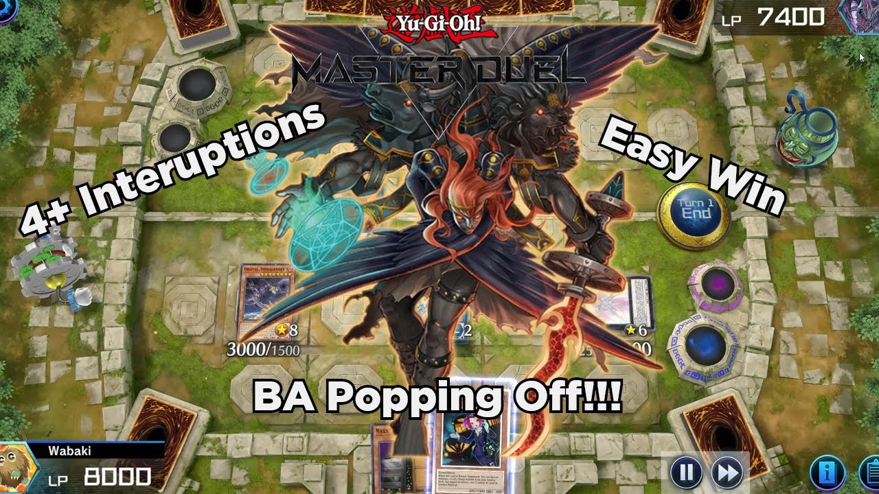 Burning Abyss Uninterrupted Combo, 4+ Interruptions | Yu-Gi-Oh! Master Duel