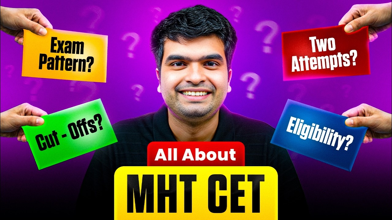 MHT CET 2026 - Everything You Need To Know 🔥