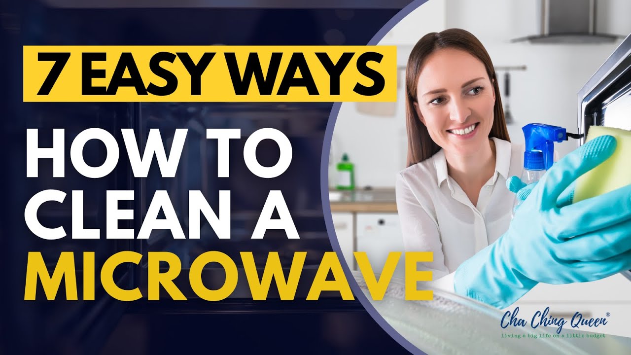 🙋&zwj;♀️How To Clean A Microwave: Seven Easy Ways #cleaninghacks #cleaningtips #microwavehacks