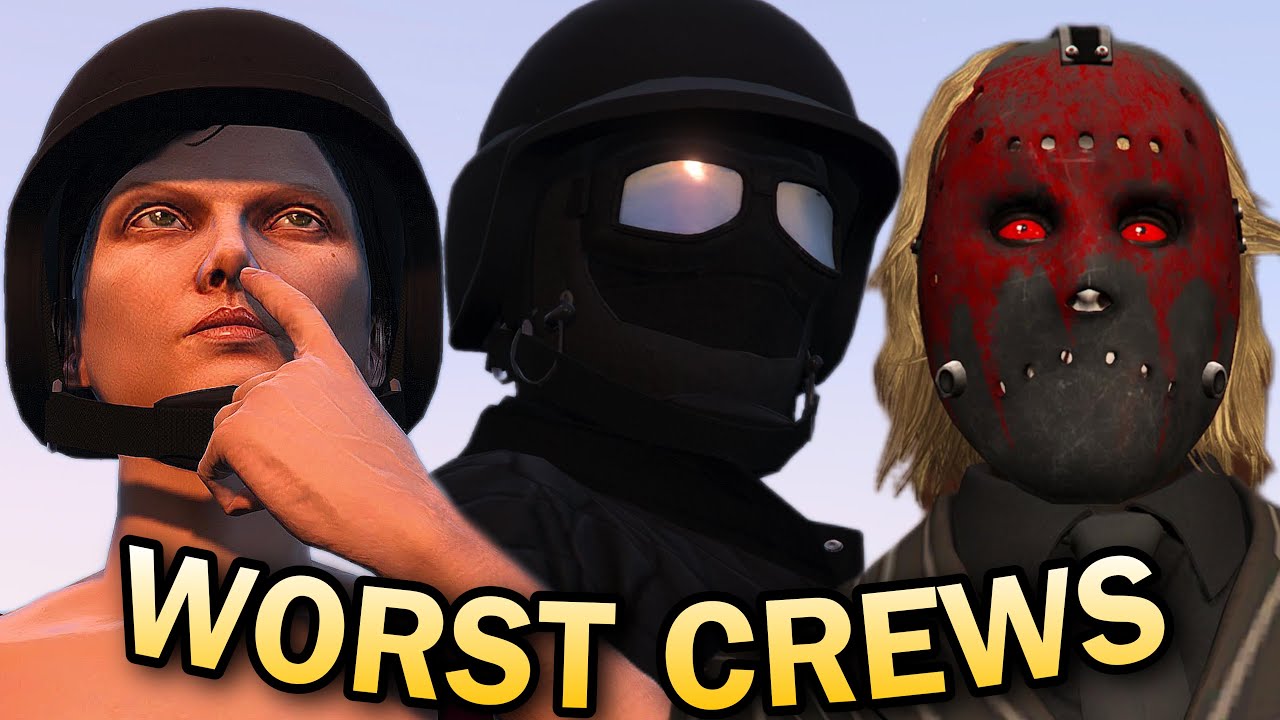 Top 10 WORST GTA Online Crews of ALL TIME! GTA 5 Online