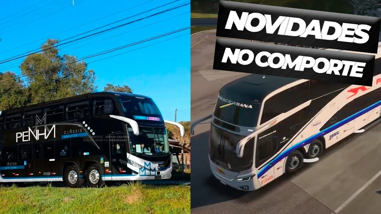 Lançamento do Panorâmico DD NB1 na Piracicabana e Marcopolo G8 na Penha
