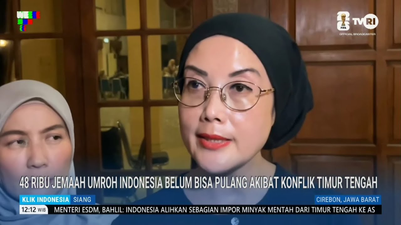 48 RIBU JEMAAH UMROH INDONESIA BELUM BISA DIPULANGKAN AKIBAT KONFLIK TIMUR TENGAH