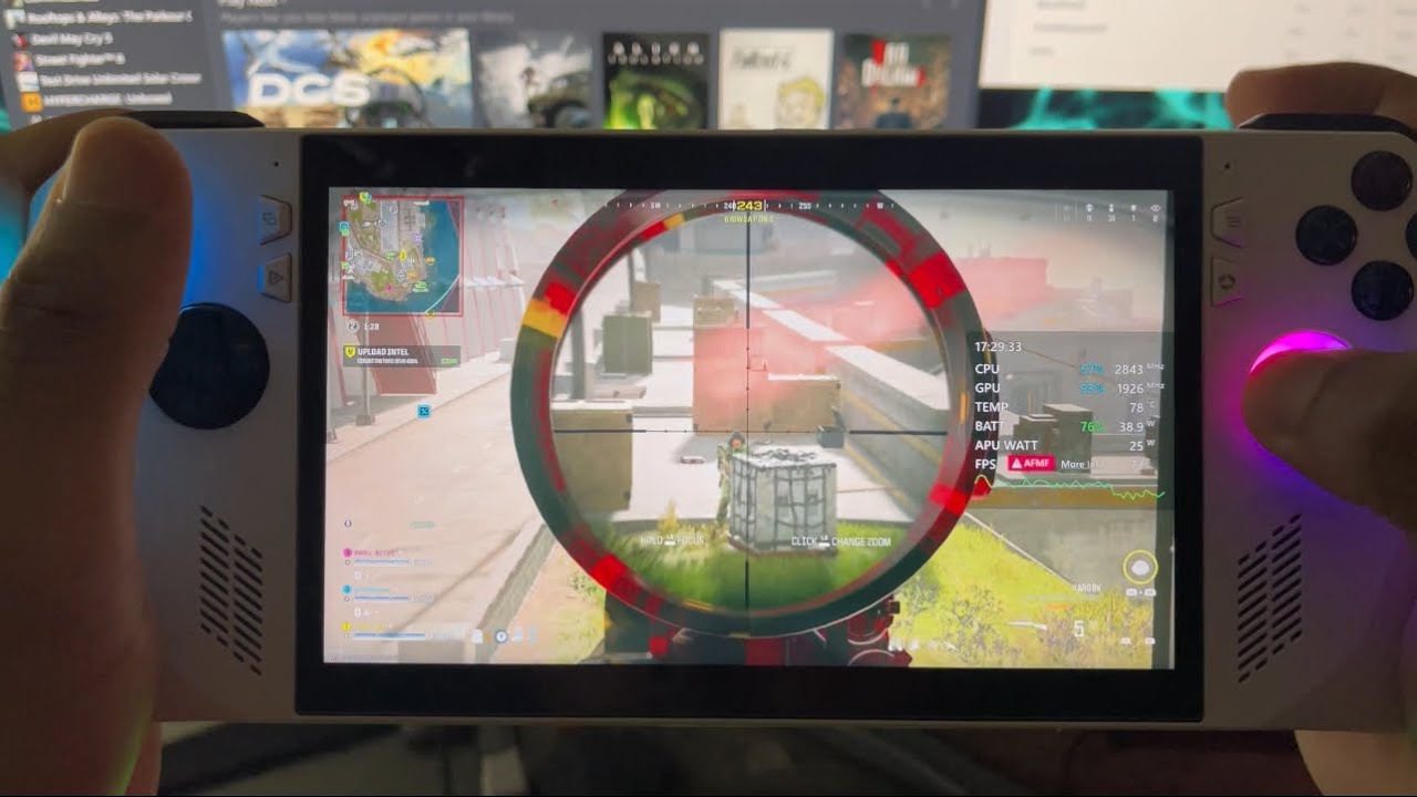 Asus Rog Ally Extreme | Call Of Duty: WARZONE | This Sniper is Amazing!