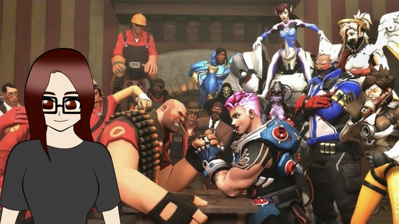 NO jugadora de TF2 reacciona a TF2 VS OVERWATCH|Reaccion Team Fortress 2