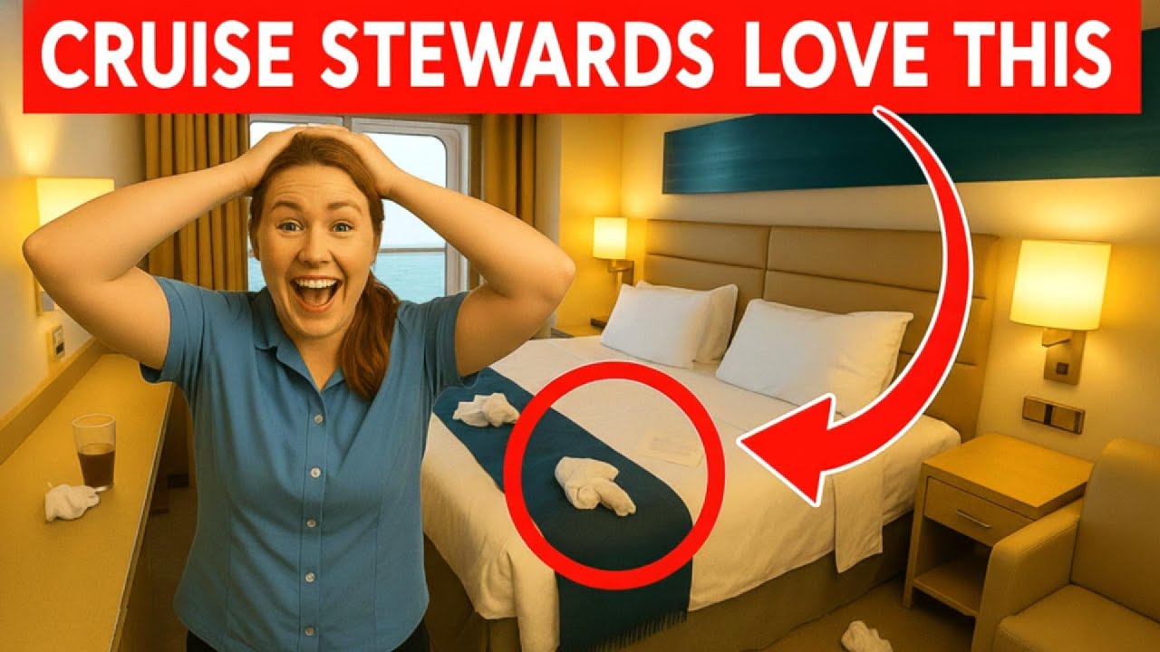 Cruise Ship SECRETS: 14 Things Your Cabin Steward Secretly LOVES You’re Doing