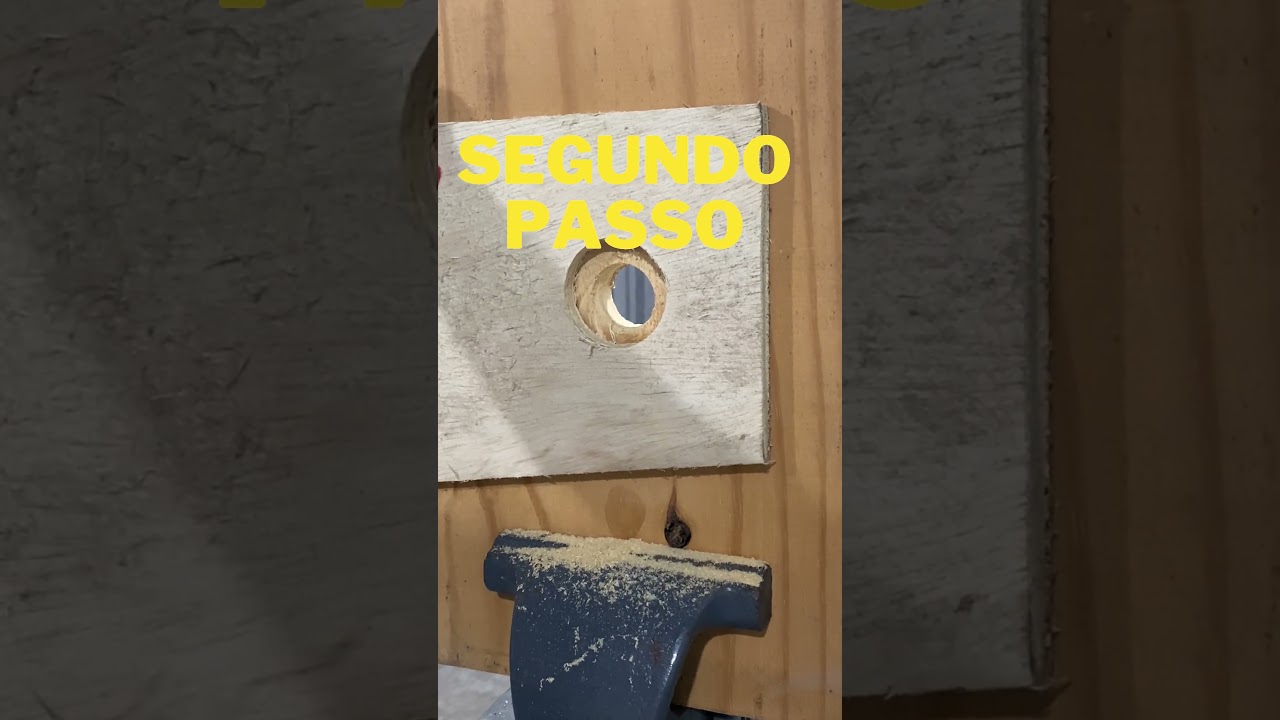 COMO ALARGAR UM BURACO J&Aacute; FEITO COM A SERRA COPO #truques  #shortsyoutube #madeira#fa&ccedil;avoc&ecirc;mesmo