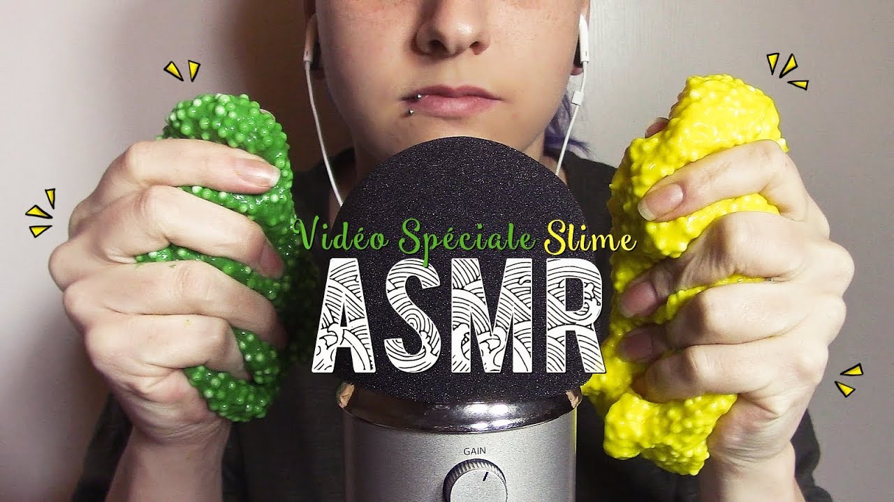ASMR Français  ~ Vidéo Spéciale Slime