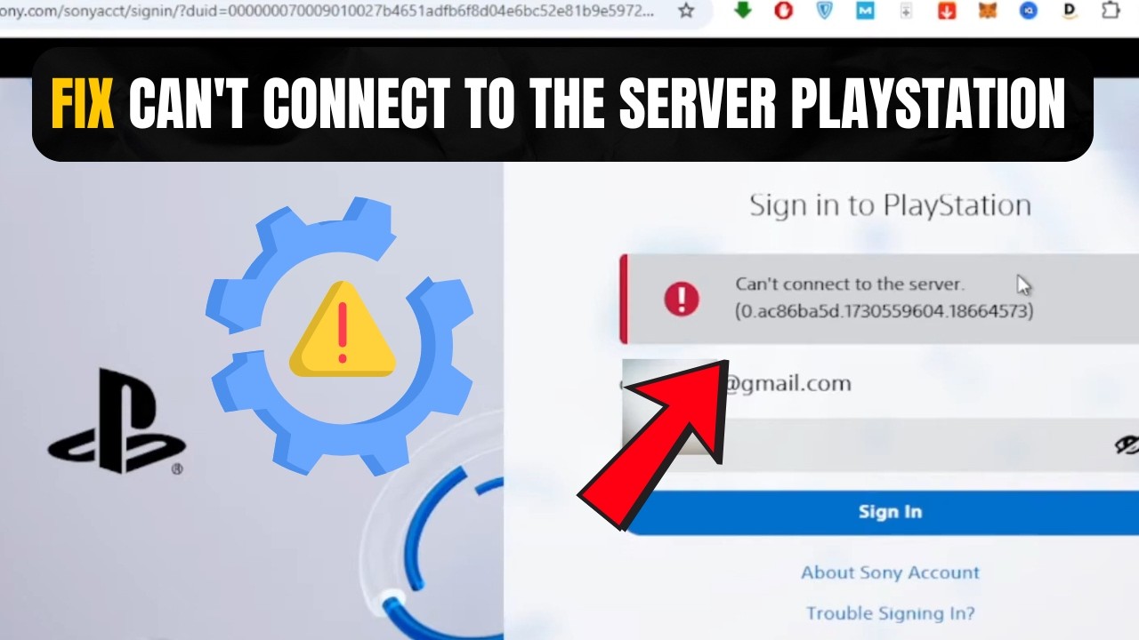 How to Fix Can't Connect To The Server PlayStation Error Code (Easy Solutions!)