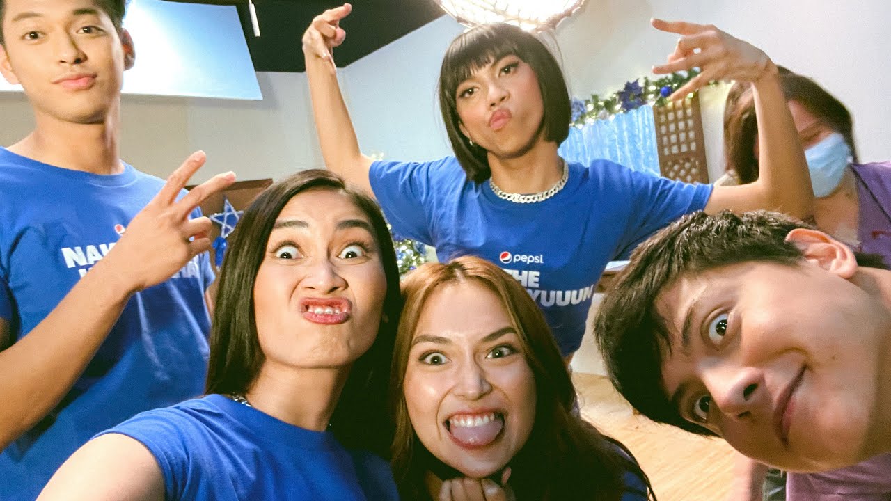 pepsi commercial shoot behind the scenes