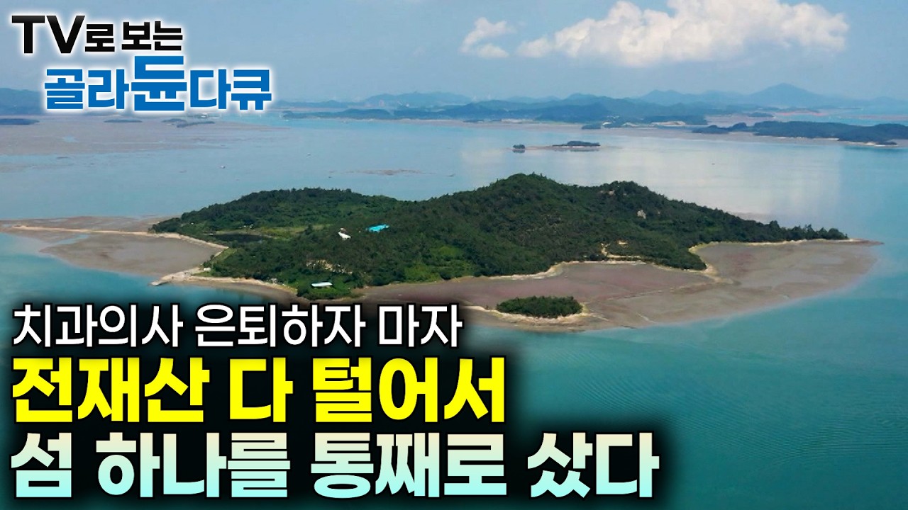 평생 살아온 육지를 떠나 섬으로 향한 사람들｜치과의사로 모은 전재산 털어 섬 하나를 통째로 샀더니｜한국기행 모음｜#골라듄다큐
