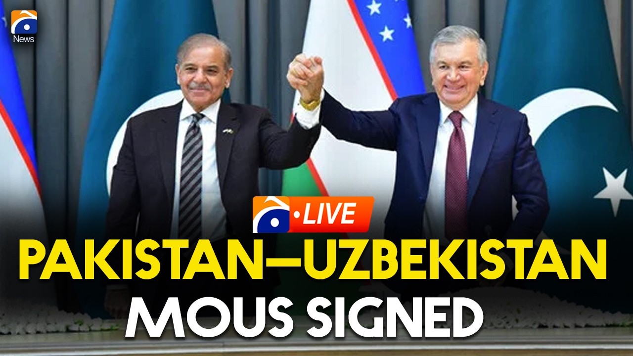 LIVE: Pakistan–Uzbekistan MoUs Signing Ceremony | Strengthening Bilateral Relations
