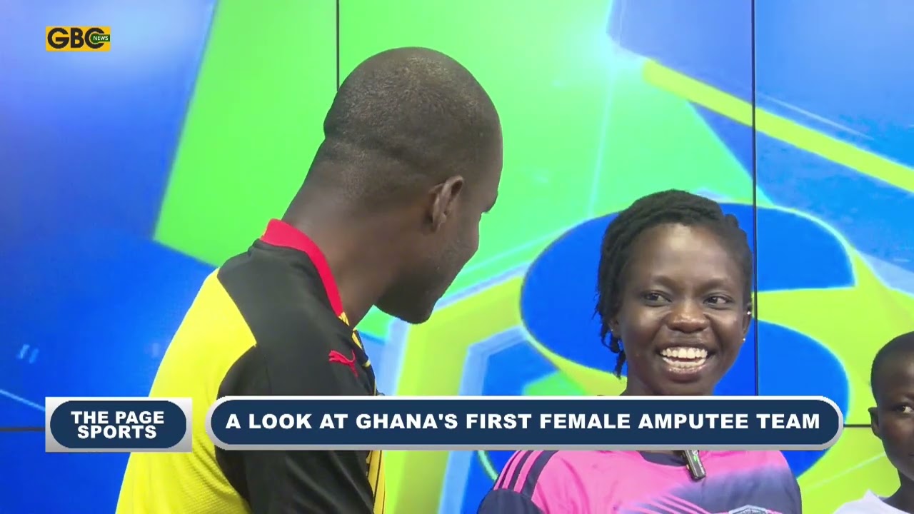 NATIONAL WOMEN'S AMPUTEE FOOTBALL TEAM OUTDOORED IN ACCRA